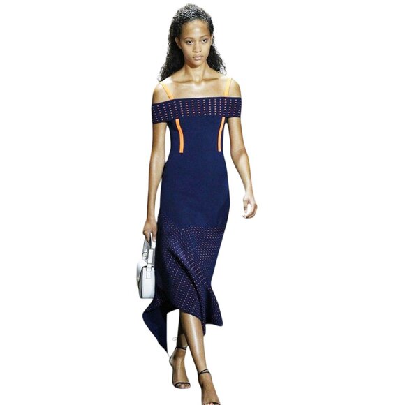 JASON WU COLLECTION RUNWAY MIDI DRESS SIZE XS/S 2 US NEW - Picture 11 of 12